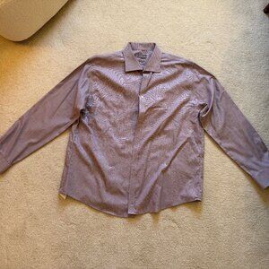 Michael Kors Men's Long Sleeve Dress Shirt - Size 18.5 36/37